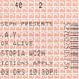 Ticket G-A-Y 19/04/2003