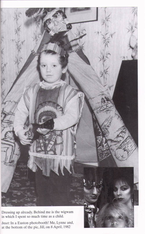 Pete as a child